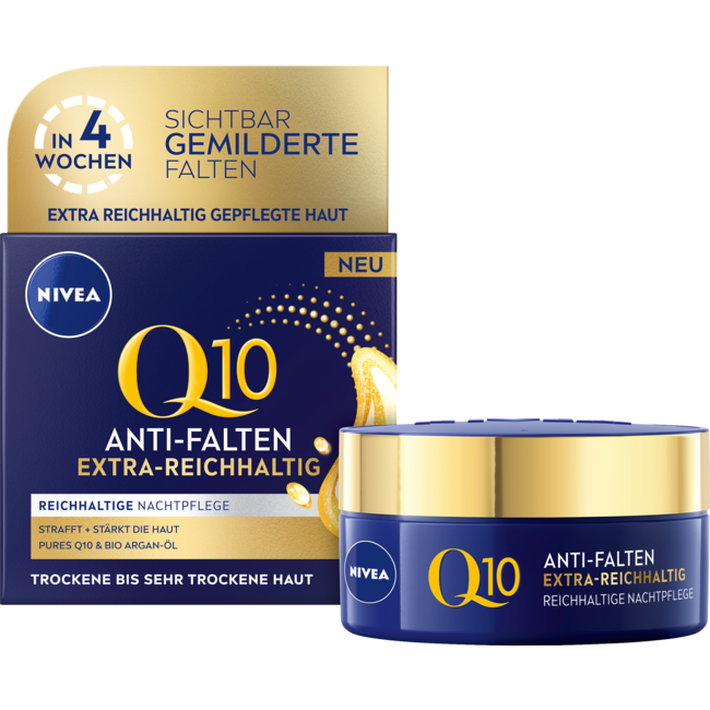 Nivea Anti-Rimpel Nachtcrème Q10 Extra Rijk 50 ml