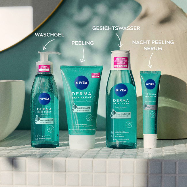 Nivea Derma Skin Clear Wasgel 150 ml