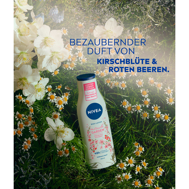Nivea Bodylotion Miracle Garden Kersenbloesem & Rode Bessen 250 ml