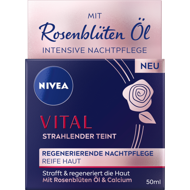 Nivea Nachtcrème Vital 50 ml