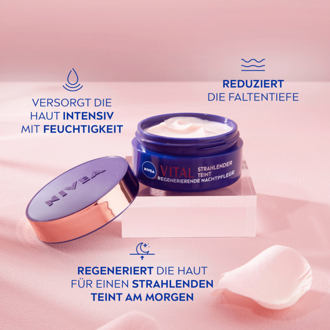 Nivea Nachtcrème Vital 50 ml