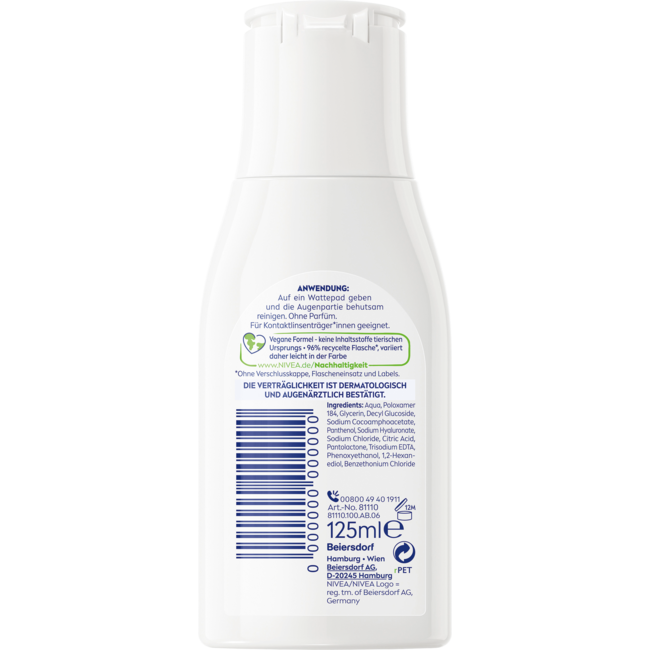 Nivea Oog Make-up Remover Waterproof 125 ml