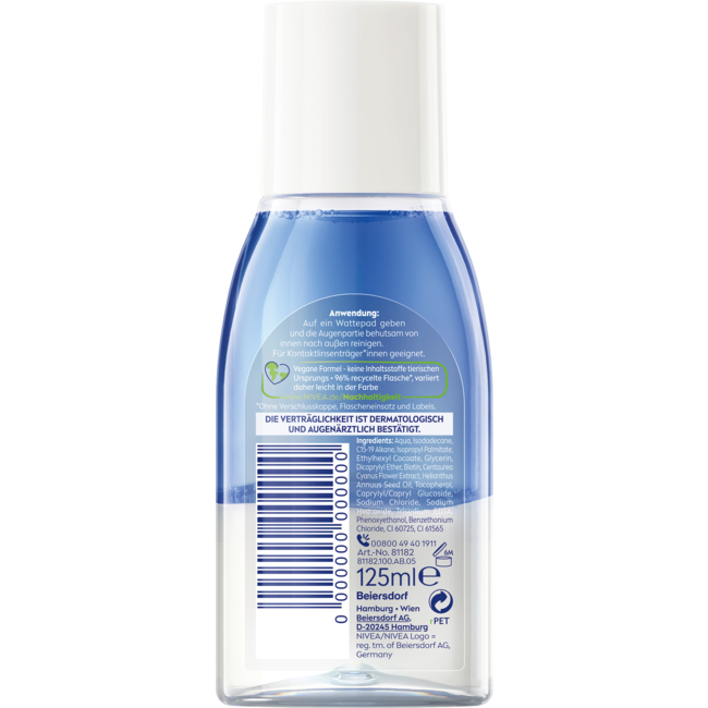 Nivea Oog Make-Up Remover Double Effect 125 ml