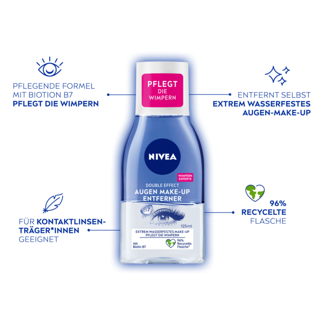 Nivea Oog Make-Up Remover Double Effect 125 ml