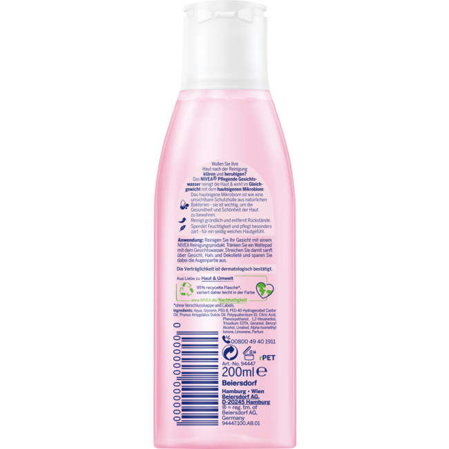 Nivea Gezichtswater Voedend 200 ml