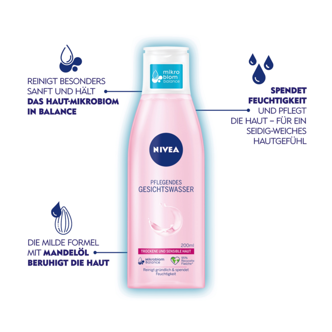 Nivea Gezichtswater Voedend 200 ml