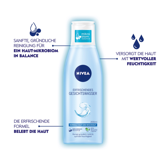 Nivea Gezichtswater Verfrissend 200 ml
