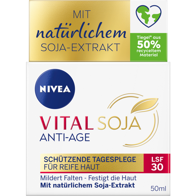 Nivea Gezichtscrème Anti-Age Vital Soja SPF 30 50 ml