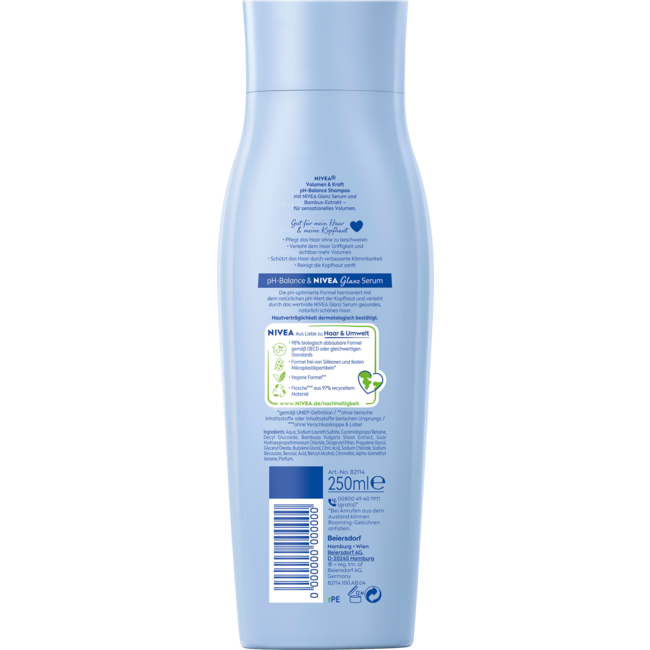 Nivea Shampoo Volumen & Kraft 250 ml