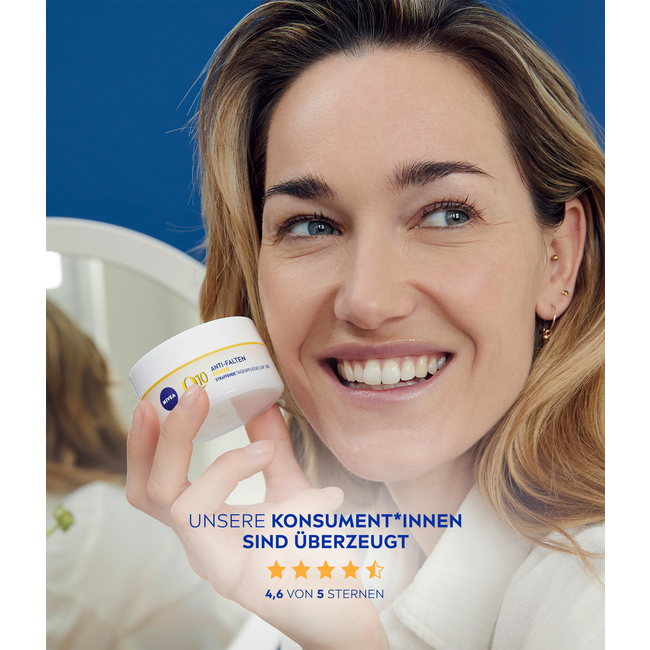 Nivea Gezichtscrème Q10 Anti-Rimpel Power LSF30 50 ml