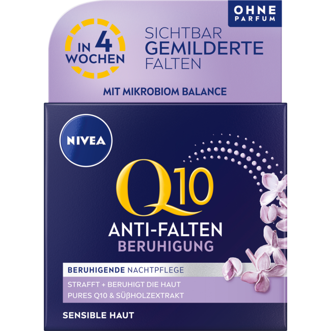 Nivea Anti-Rimpel Nachtcrème Q10 Kalmerend 50 ml