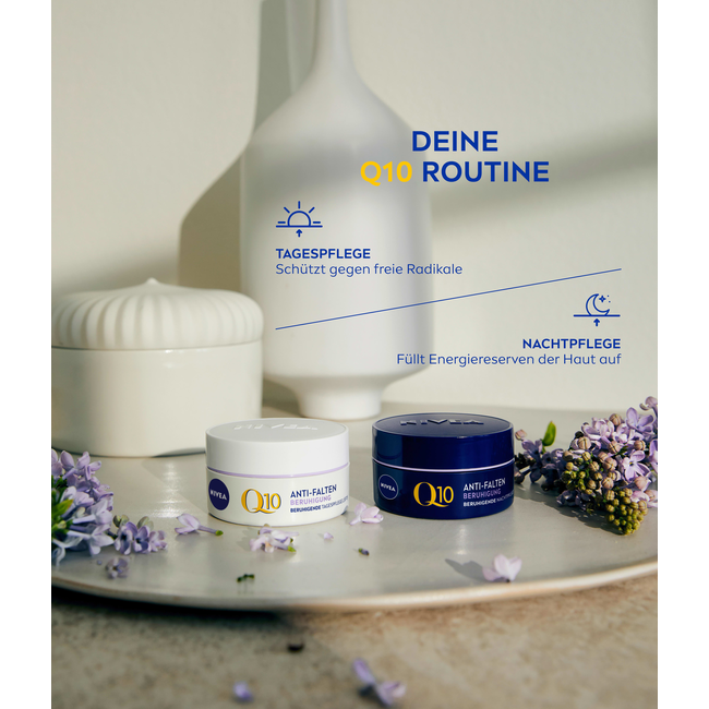 Nivea Anti-Rimpel Nachtcrème Q10 Kalmerend 50 ml