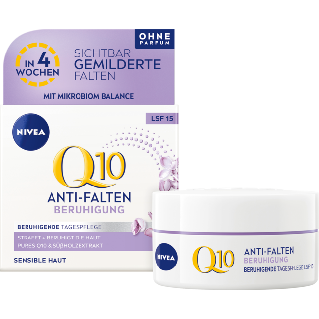 Nivea Gezichtscrème Q10 Anti-Rimpel Kalmerend SPF 15 50ml