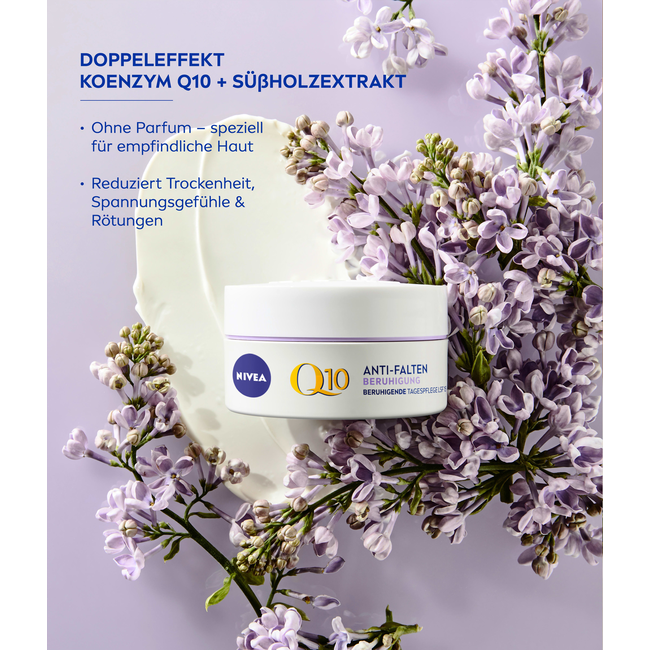 Nivea Gezichtscrème Q10 Anti-Rimpel Kalmerend SPF 15 50ml