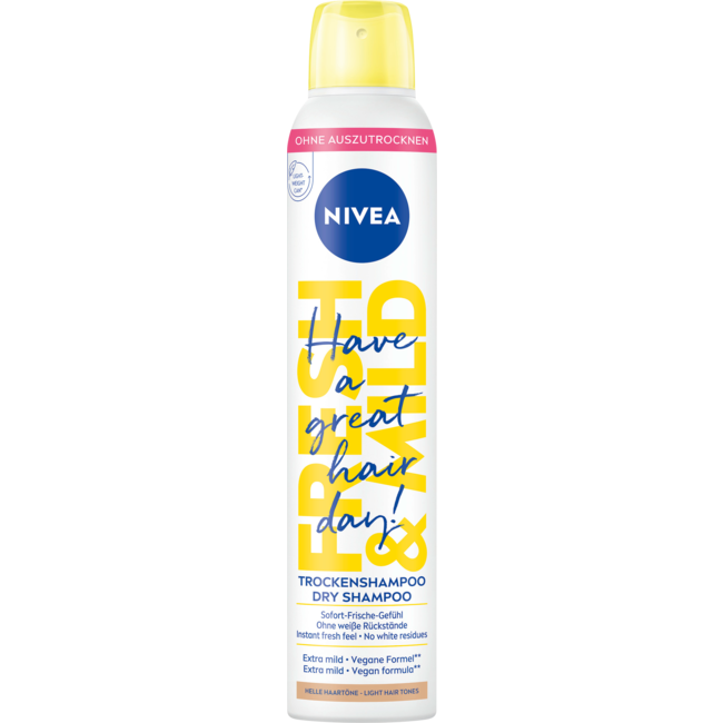 Nivea Droogshampoo Fresh & Mild Licht Haar 200 ml