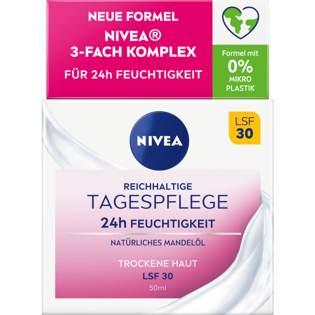 Nivea Voedende Gezichtscrème Droge Huid SPF 30 50 ml