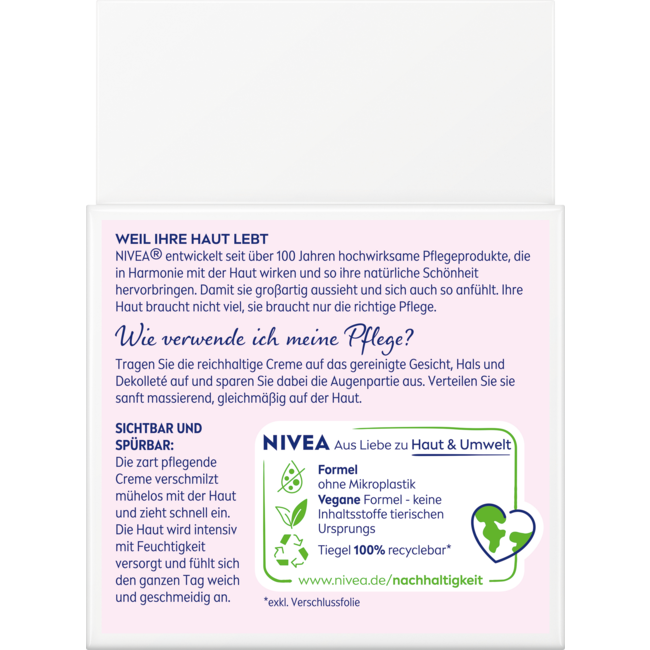 Nivea Voedende Gezichtscrème Droge Huid SPF 30 50 ml