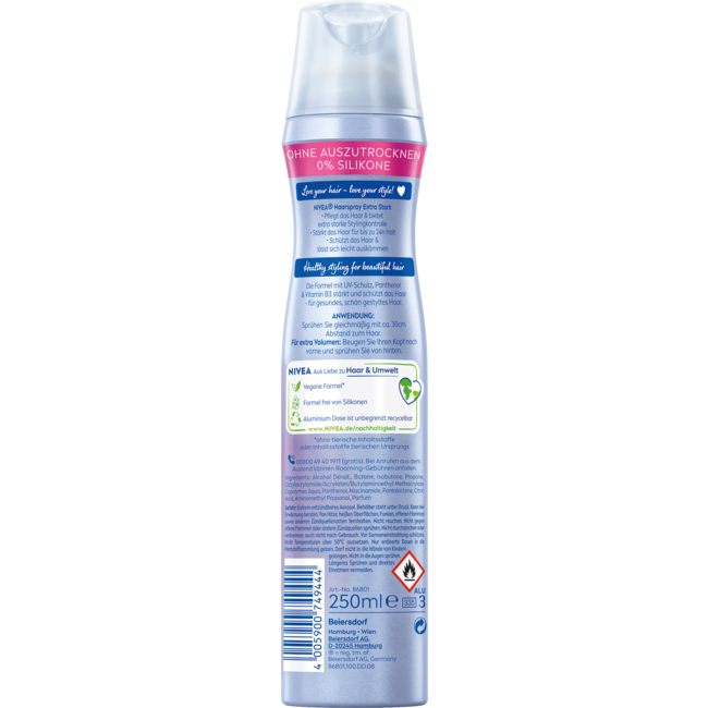 Nivea Haarspray Extra Strong 250 ml