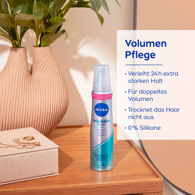 Nivea Haarmousse Volume Strength 150 ml