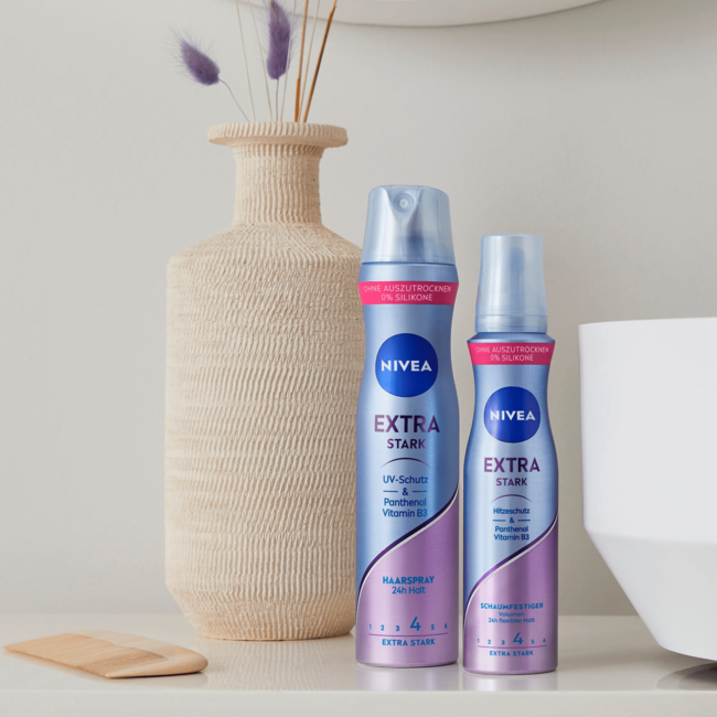 Nivea Haarmousse Extra Sterk 150 ml
