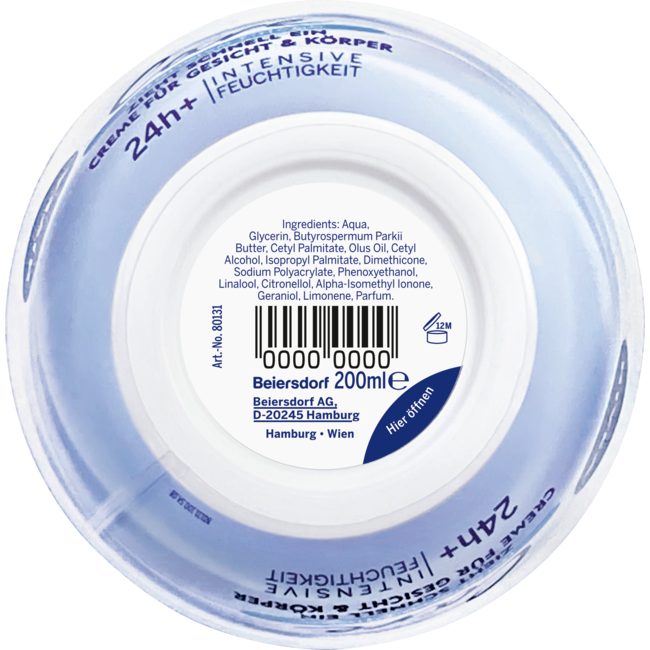 Nivea Verzorgingscrème Care Intensive 200ml