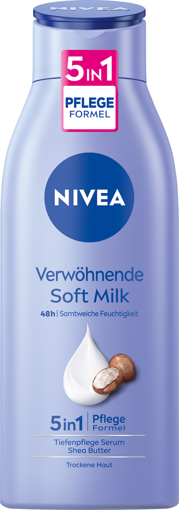 Nivea Lichaamsmelk Soft 5in1 400 ml Duitse