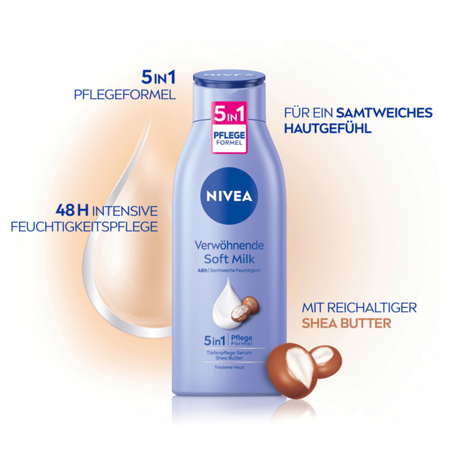 Nivea Soft Milk 400 ml