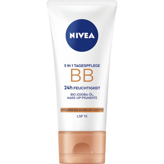 Nivea BB Cream Medium Tot Donker Huidtype SPF 15 50 ml