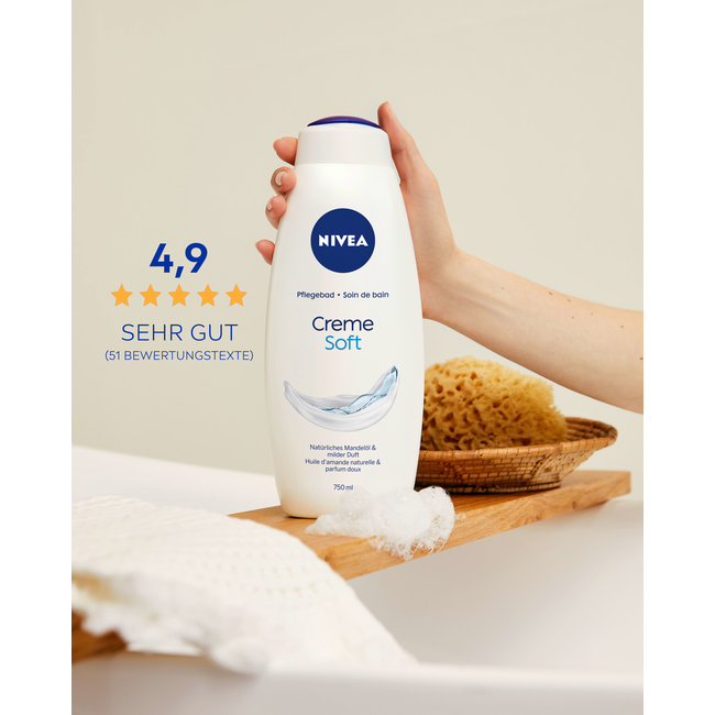 Nivea Crèmebad Crème Soft 750 ml