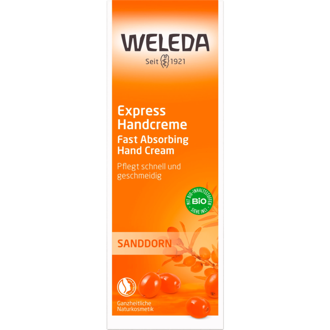 Weleda Handcrème Express Duindoorn 50 ml