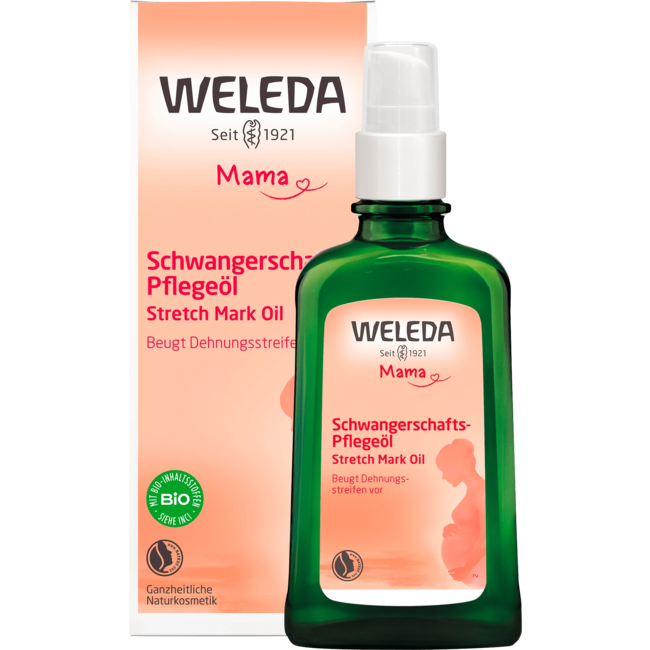 Weleda Verzorgingsolie Mama Zwangerschap 100 ml