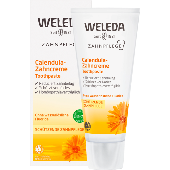 Weleda Tandpasta Calendula Fluoridfrei 75 ml