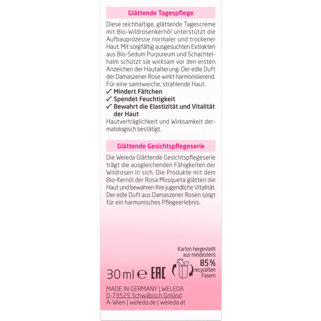 Weleda Gezichtscrème Wilde Roos 30 ml