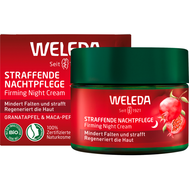 Weleda Nachtcrème Granaatappel & Maca Peptides 40 ml