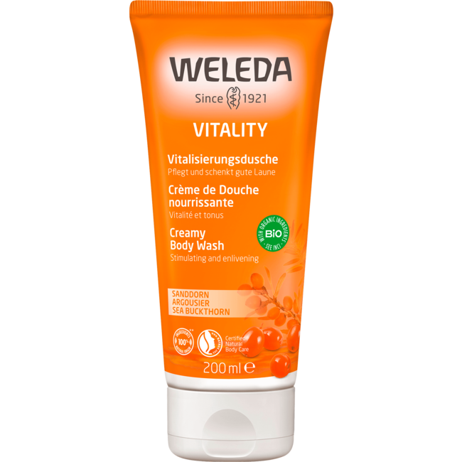 Weleda Crèmedouche Vitality Duindoorn 200 ml