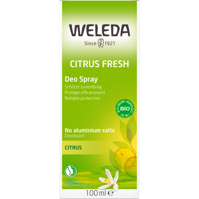 Weleda Deodorant Verstuiver Citrus 100 ml