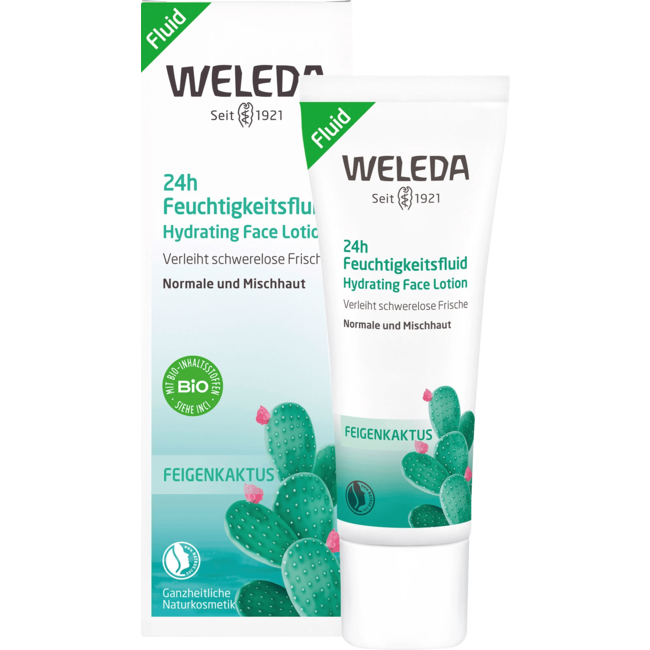 Weleda Gezichtscrème Vijgencactus 24h Fluid 30 ml