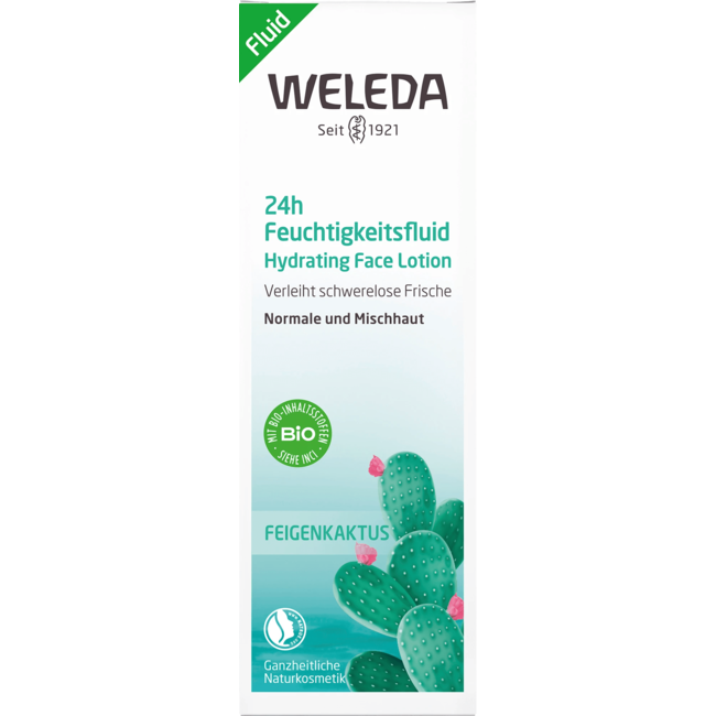 Weleda Gezichtscrème Vijgencactus 24h Fluid 30 ml