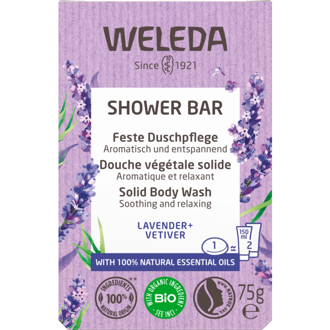 Weleda Vaste Douche Lavender & Vetiver 75 g