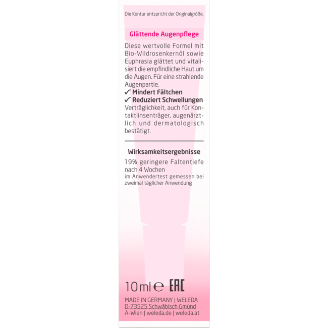 Weleda Oogcrème Wilde Roos Verzachtend 10 ml