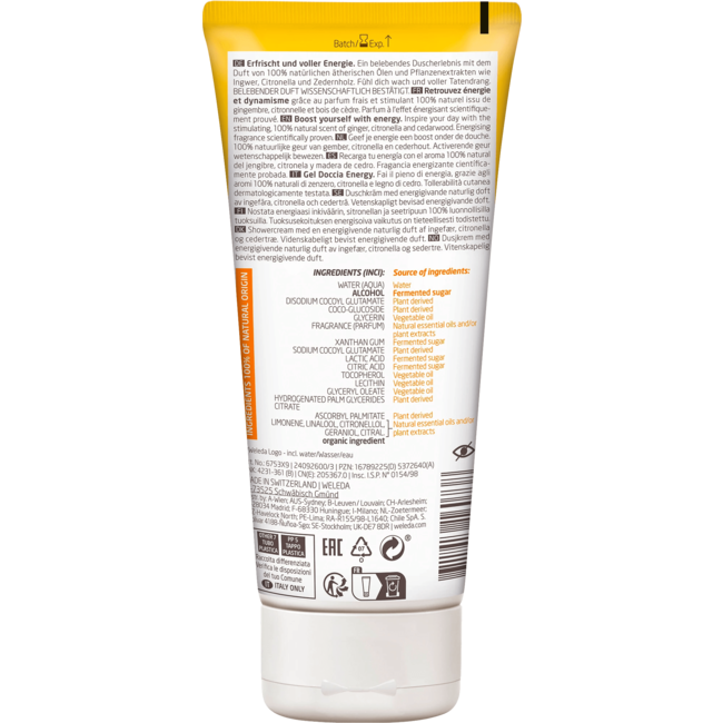 Weleda Douchegel Aroma Shower Energy 200ml