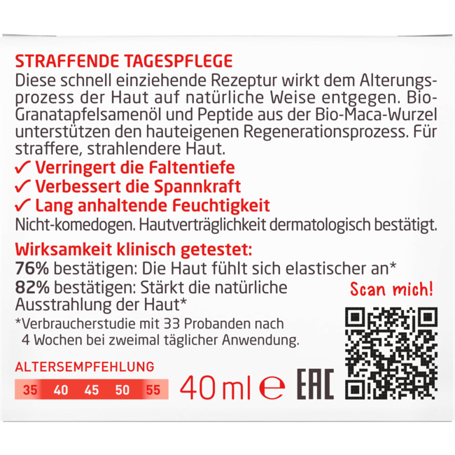 Weleda Verstevigende Dagcrème Granaatappel & Maca-peptiden 40ml