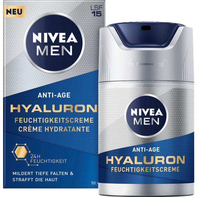 Nivea Men Anti-aging Gezichtscrème Hyaluron 50ml