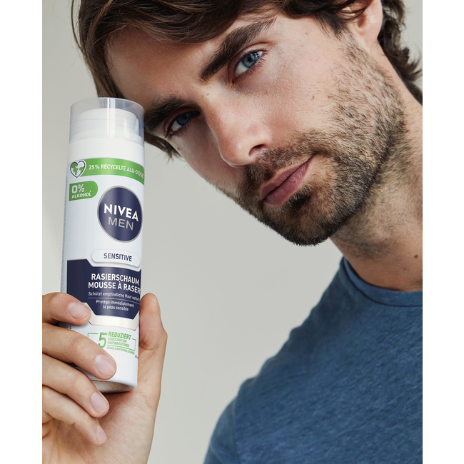 Nivea Men Scheerschuim Sensitive 200ml