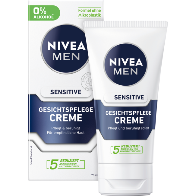 Nivea Men Gezichtscrème Sensitive 75ml