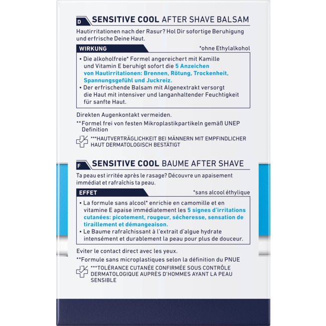 Nivea Men After Shave Balsam Sensitive Cool 100ml