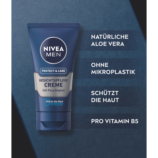 Nivea Men Gezichtscrème Protect & Care 75ml