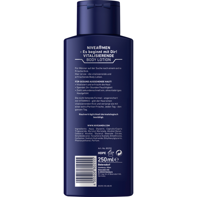 Nivea Men Bodylotion Revitaliserend 250ml