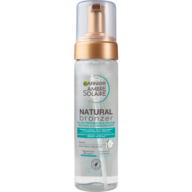 Garnier Ambre Solaire Zelfbruiner Mousse Natural Bronzer 200 ml