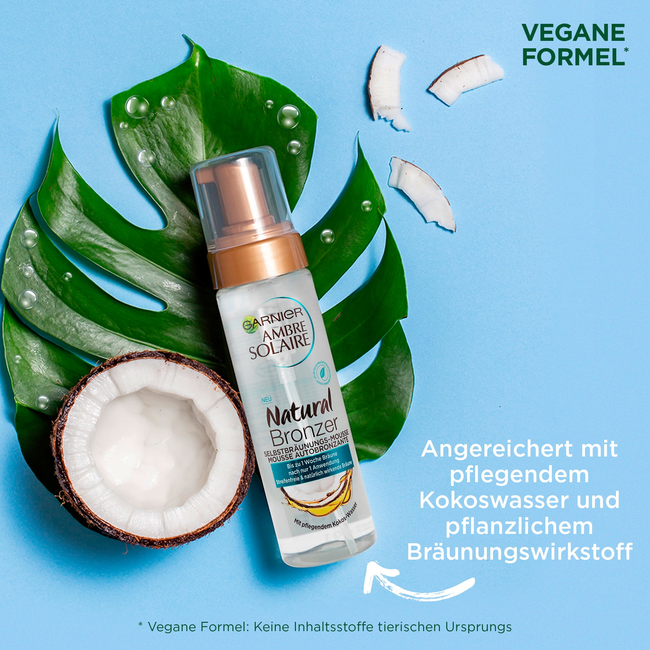 Garnier Ambre Solaire Zelfbruiner Mousse Natural Bronzer 200 ml